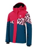 Miniaturka Dare2b, Humour III kurtka narciarska dzieci Berry Pink / Dusty Rose Cheetah Print / Moonlight Denim niebieski, różowy 