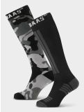 Miniaturka Poederbaas, Ski Socks 2-pack skarpety narciarskie 2-pack unisex Camo Black czarny 