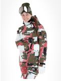 Miniaturka Rehall, Vie-R kurtka narciarska kobiety Camo Abstract Rose multicolor, różowy 