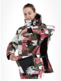 Miniaturka Rehall, Vie-R kurtka narciarska kobiety Camo Abstract Rose multicolor, różowy 