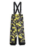 Miniaturka Spyder, Propulsion spodnie narciarskie dzieci Camouflage Acid Yellow żółty 