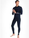 Miniaturka Helly Hansen, Lifa Merino Midweight Crew koszulka termoaktywna mężczyźni Navy niebieski 