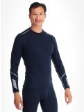 Miniaturka Helly Hansen, Lifa Merino Midweight Crew koszulka termoaktywna mężczyźni Navy niebieski 