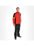 Miniaturka Spyder, Wengen full zip stryke, bluza, mężczyźni, volcano czerwony/czarny/acid żółty