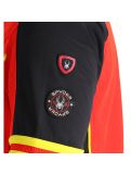 Miniaturka Spyder, Wengen full zip stryke, bluza, mężczyźni, volcano czerwony/czarny/acid żółty
