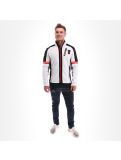 Miniaturka Spyder, Wengen full zip stryke, bluza, mężczyźni, biały/czarny/volcano czerwony