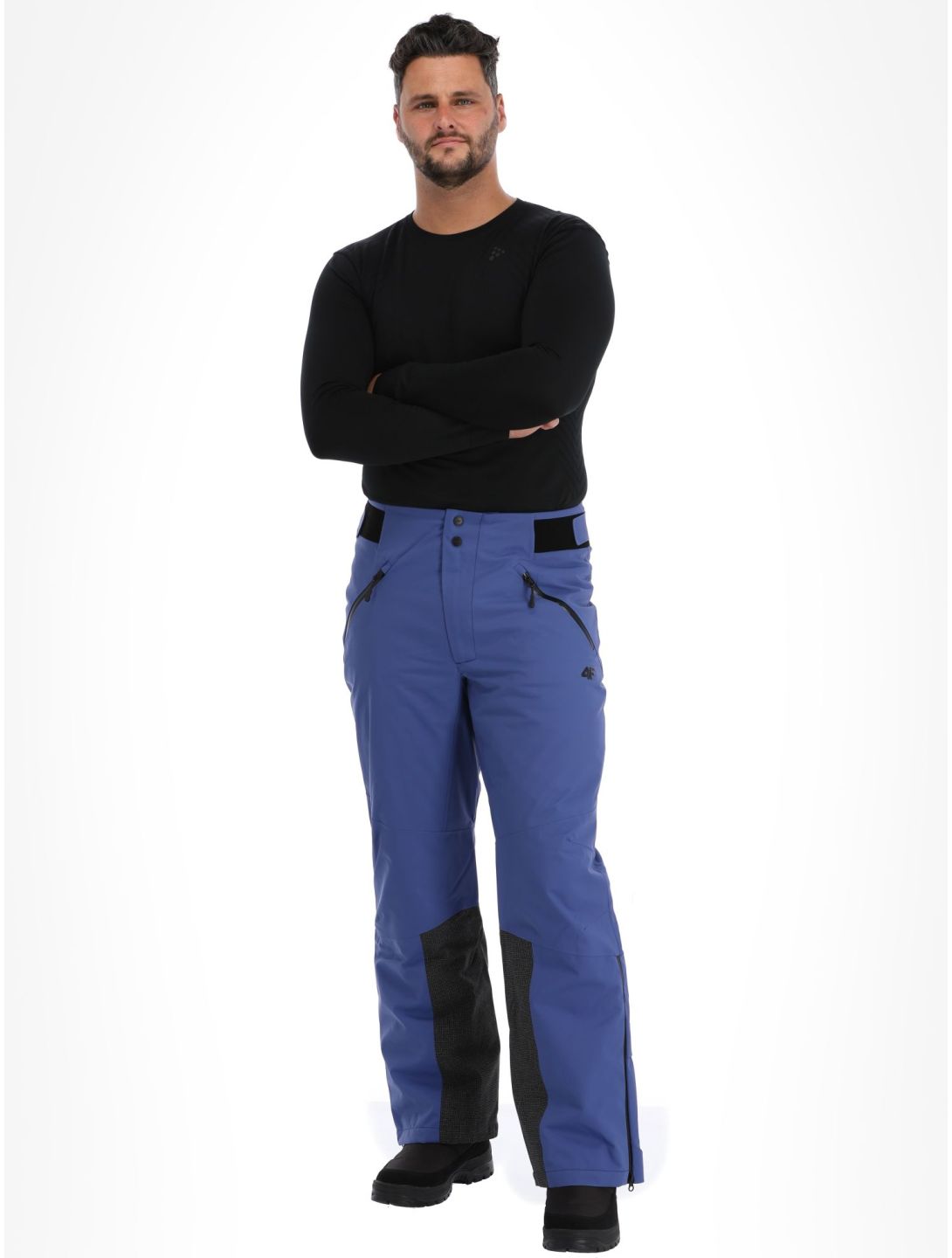 4F, Trousers Fnk  M343 spodnie narciarskie mężczyźni Dark Blue niebieski 