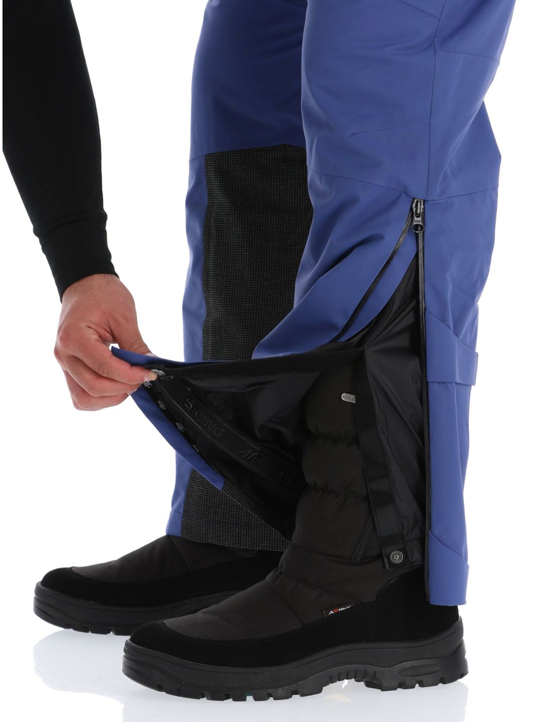 4F, Trousers Fnk  M343 spodnie narciarskie mężczyźni Dark Blue niebieski 