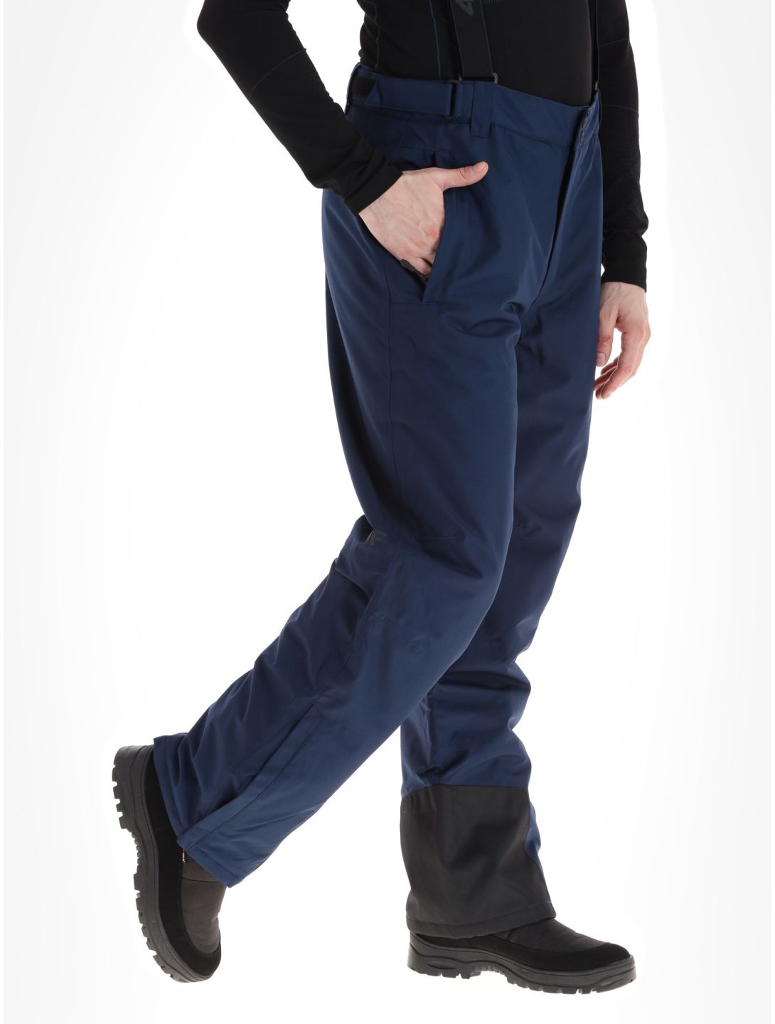 4F, Trousers Fnk  M361 spodnie narciarskie mężczyźni Navy niebieski 