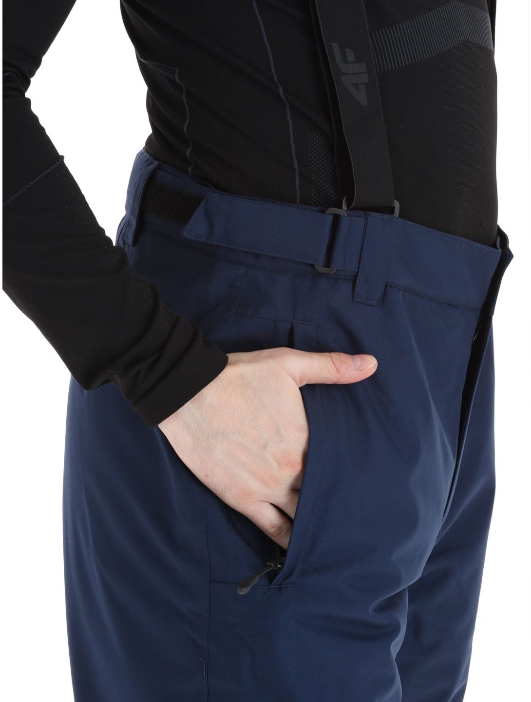 4F, Trousers Fnk  M361 spodnie narciarskie mężczyźni Navy niebieski 
