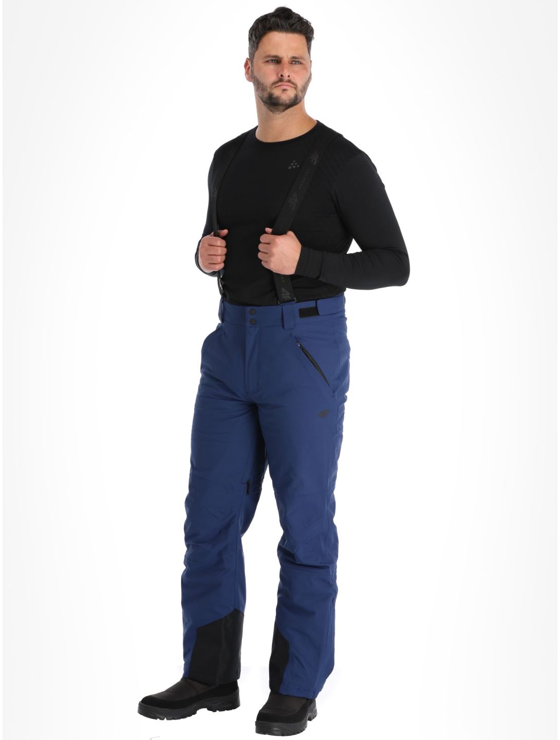 4F, Trousers Fnk  M402 spodnie narciarskie mężczyźni Navy niebieski 