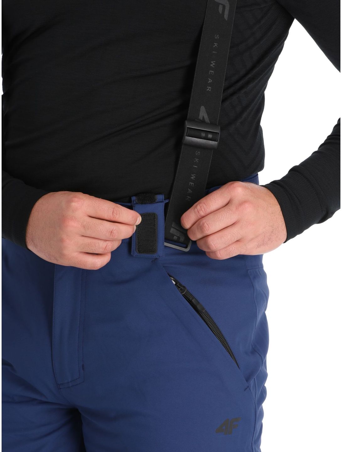 4F, Trousers Fnk  M402 spodnie narciarskie mężczyźni Navy niebieski 