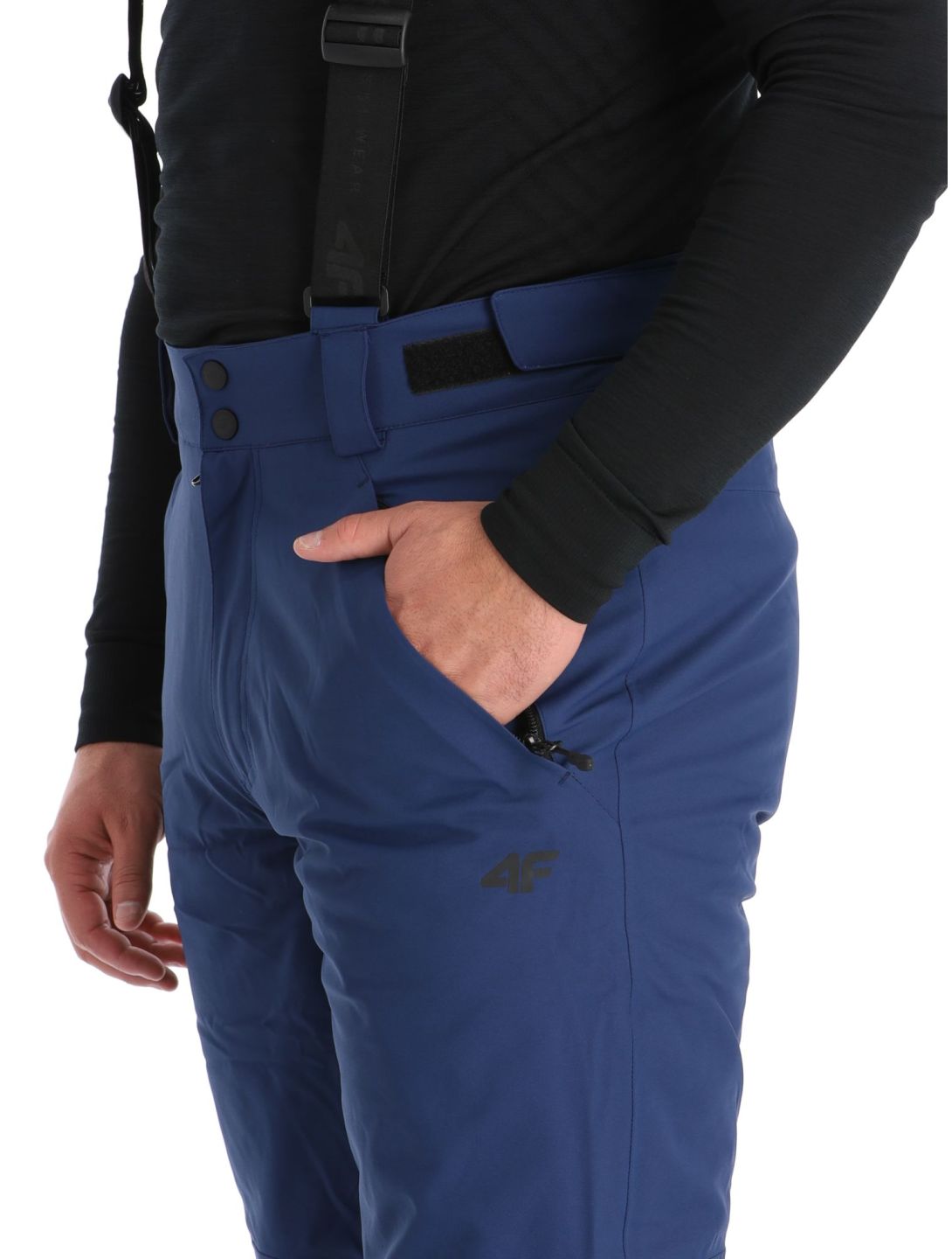 4F, Trousers Fnk  M402 spodnie narciarskie mężczyźni Navy niebieski 