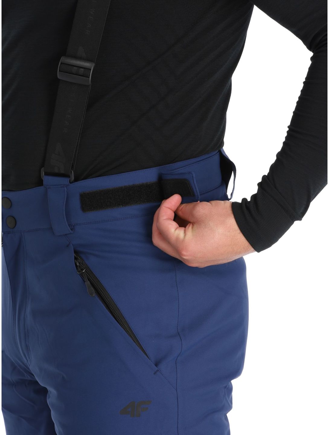 4F, Trousers Fnk  M402 spodnie narciarskie mężczyźni Navy niebieski 