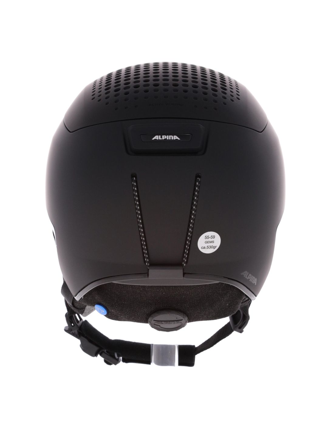 Alpina, Gems kask unisex Black Matt czarny 