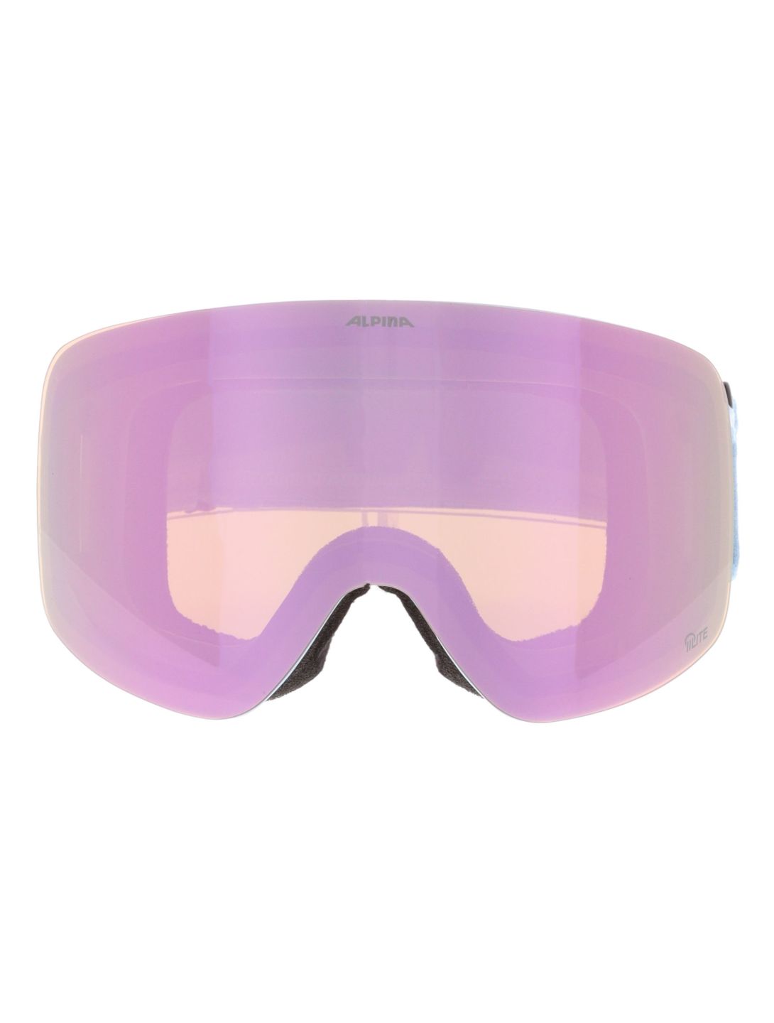 Alpina, Penken Q-Lite gogle unisex Smoke-Blue Matt / Q-Lite Rose S2 niebieski, różowy 