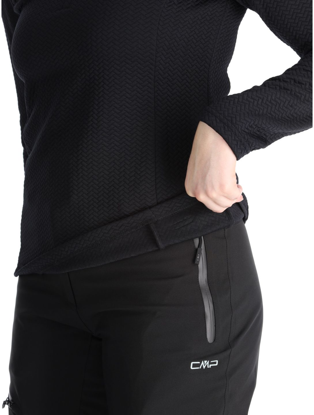 CMP, 34L4226 bluza kobiety Black czarny 