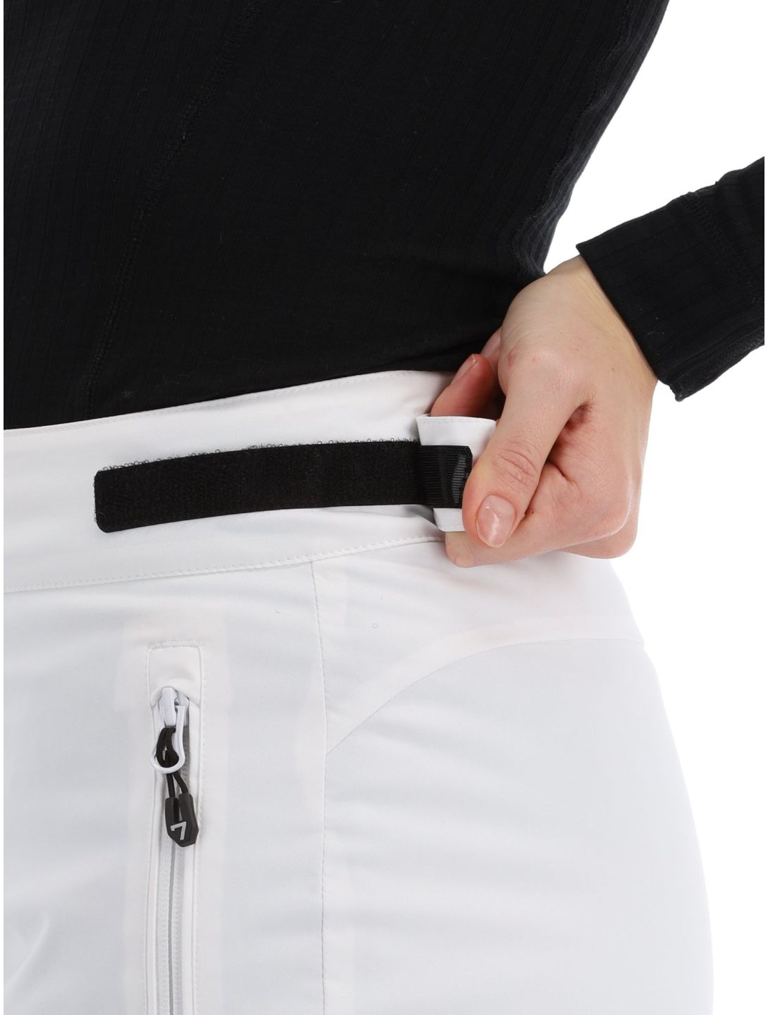Degre7, Valgau spodnie softshell kobiety White biały 