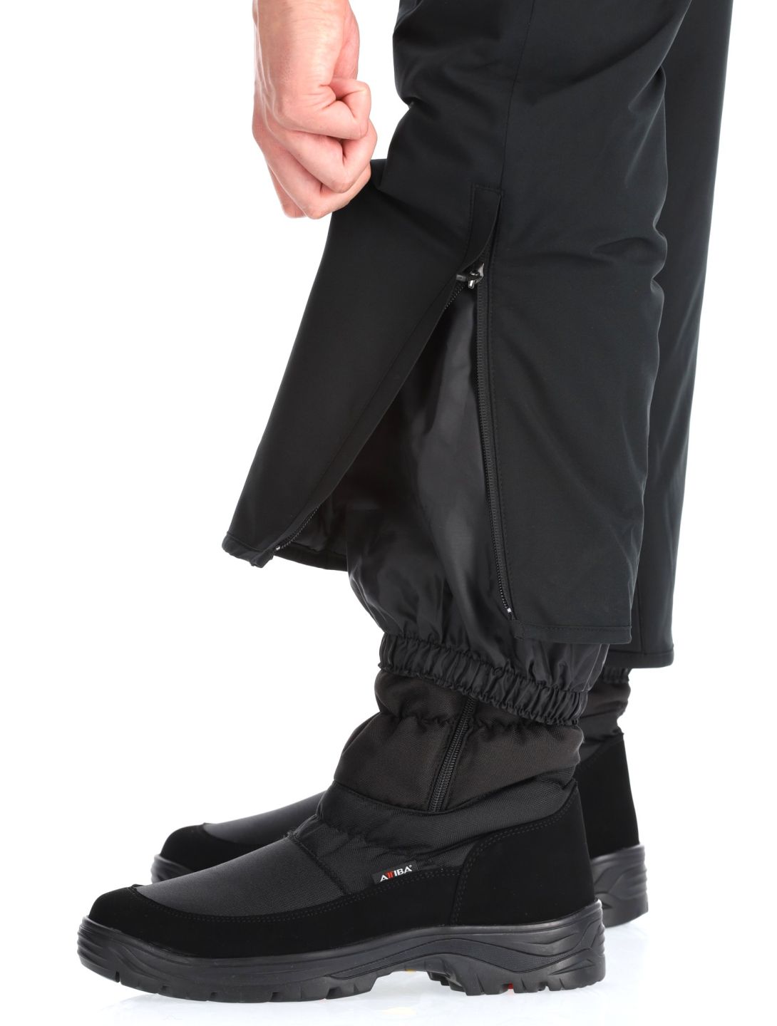 Descente, M-GD41 spodnie narciarskie mężczyźni Black czarny 