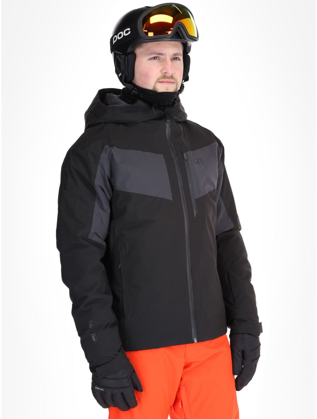 Helly Hansen, Carv Lifaloft 2.0 kurtka narciarska mężczyźni Black czarny 