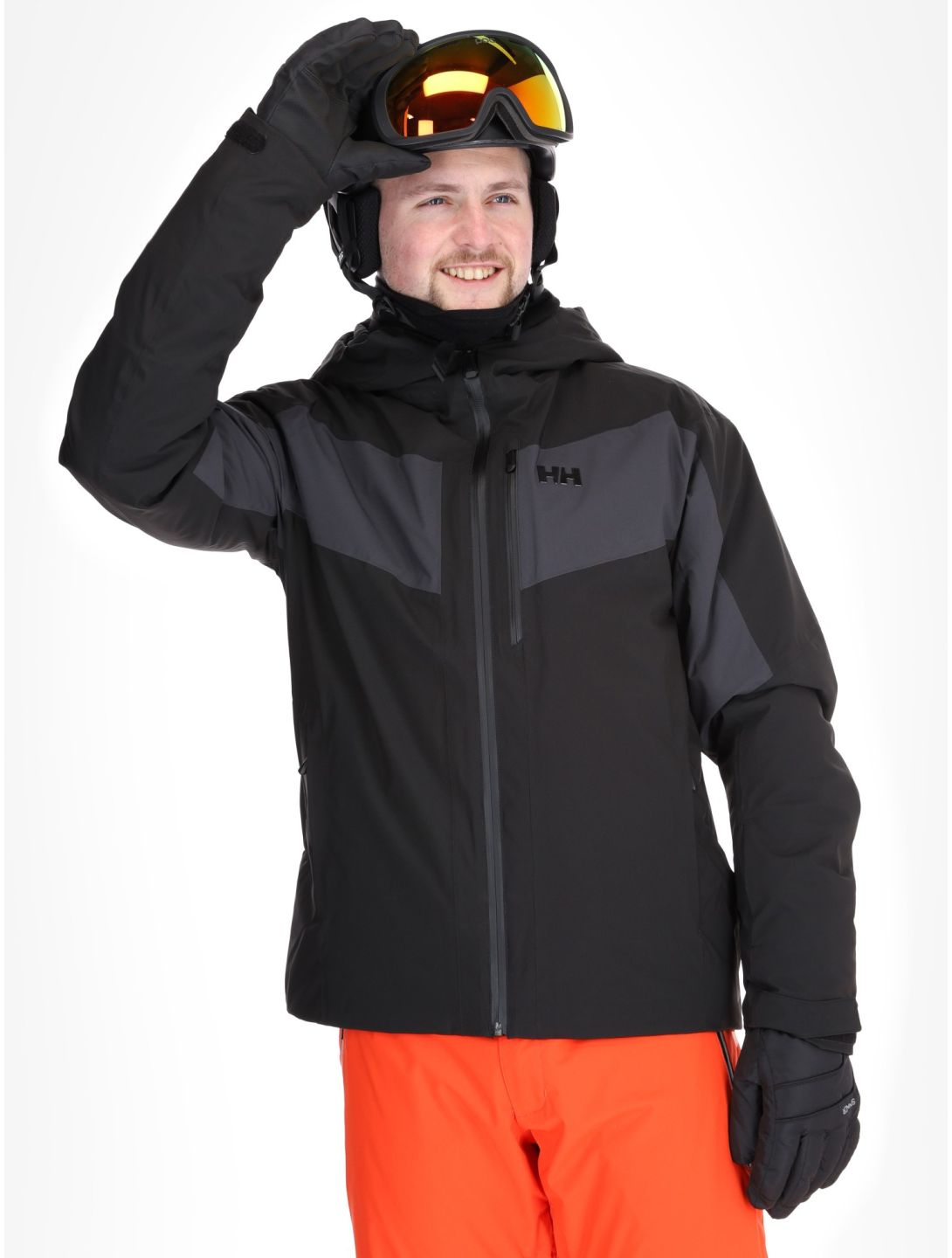 Helly Hansen, Carv Lifaloft 2.0 kurtka narciarska mężczyźni Black czarny 
