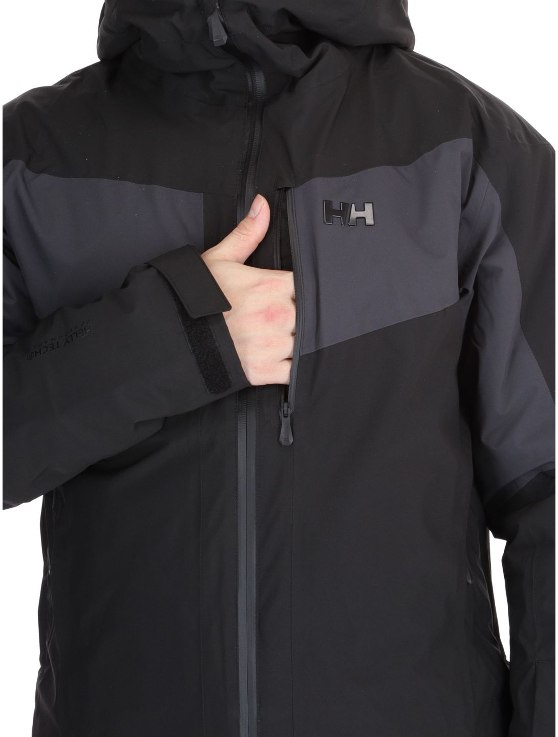 Helly Hansen, Carv Lifaloft 2.0 kurtka narciarska mężczyźni Black czarny 