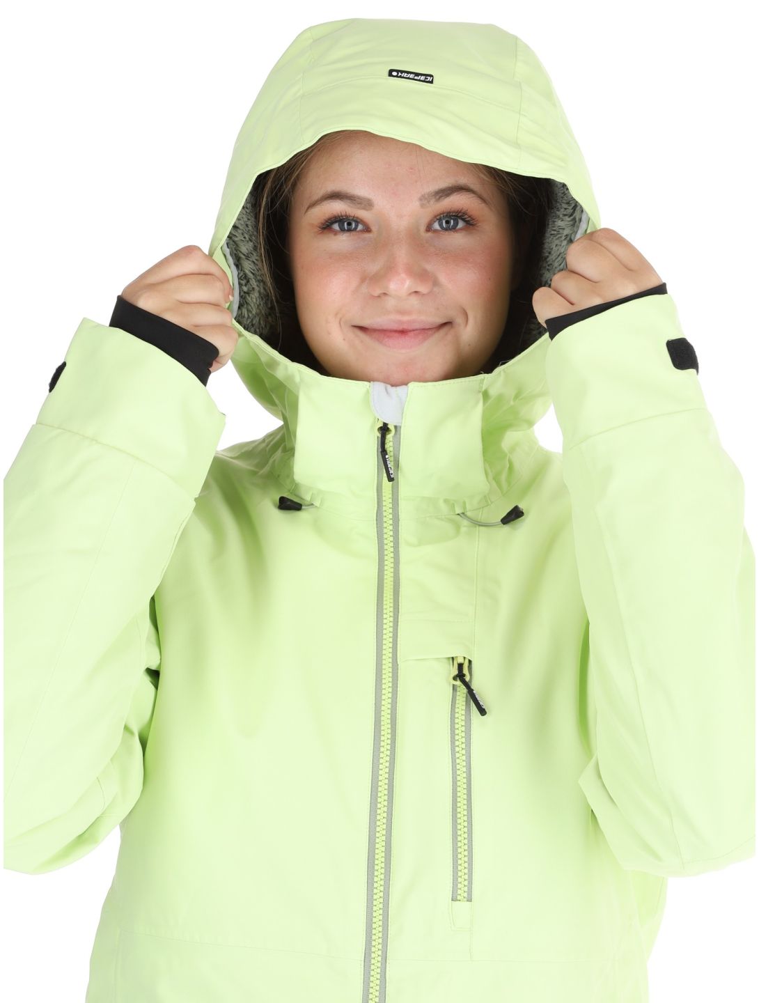Icepeak, Cathay kurtka narciarska kobiety Light Green zielony 