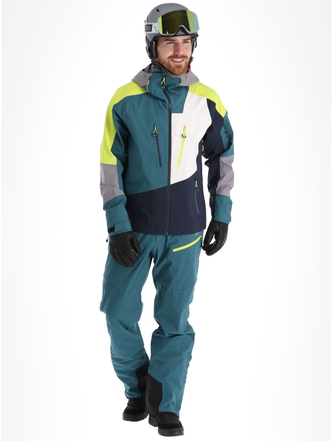 Icepeak, Dalzell kurtka hardshell mężczyźni Emerald multicolor 