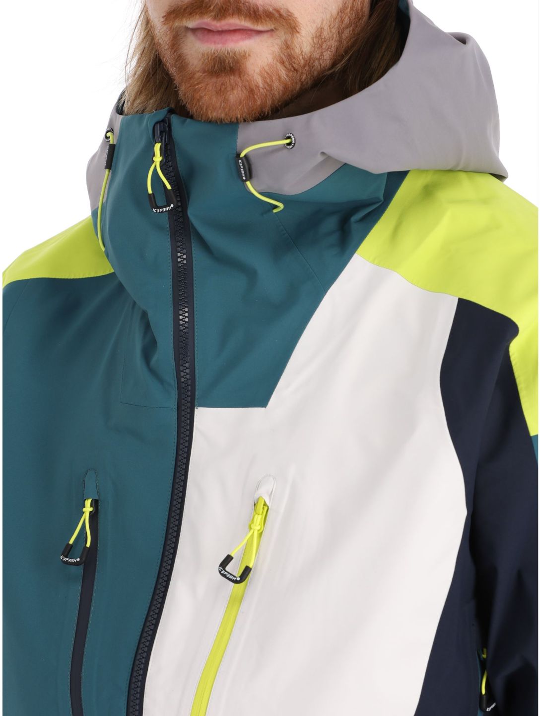 Icepeak, Dalzell kurtka hardshell mężczyźni Emerald multicolor 