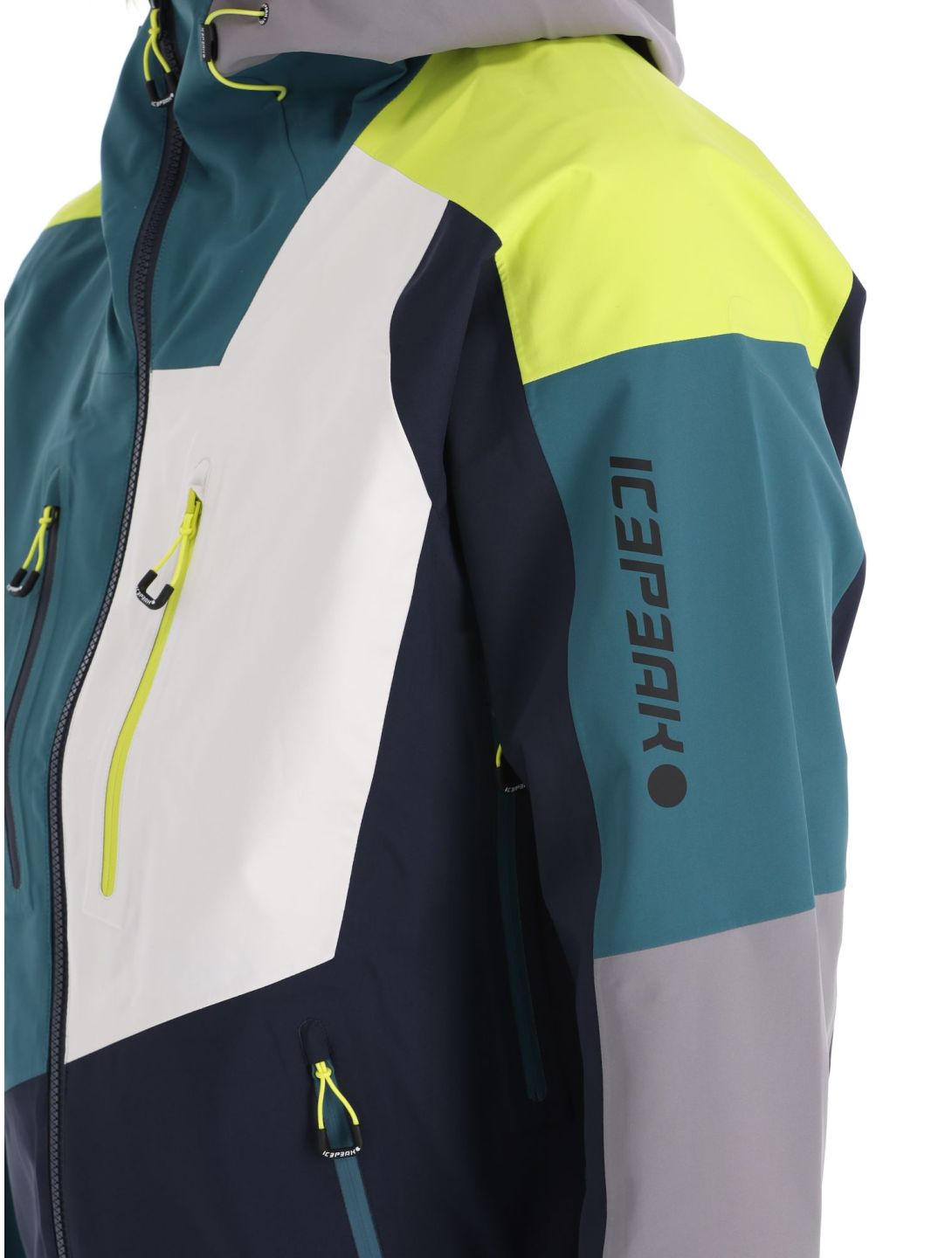 Icepeak, Dalzell kurtka hardshell mężczyźni Emerald multicolor 