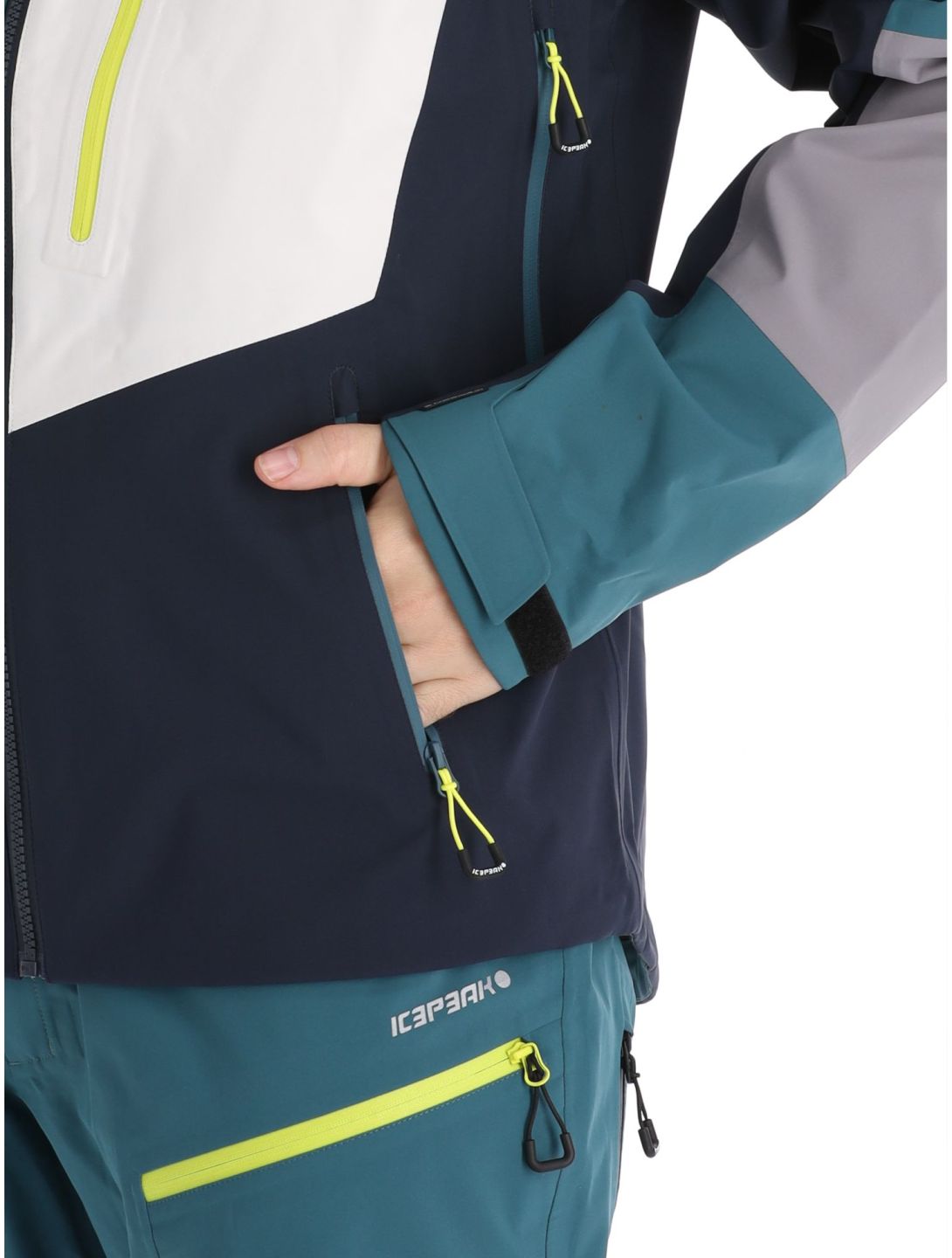 Icepeak, Dalzell kurtka hardshell mężczyźni Emerald multicolor 