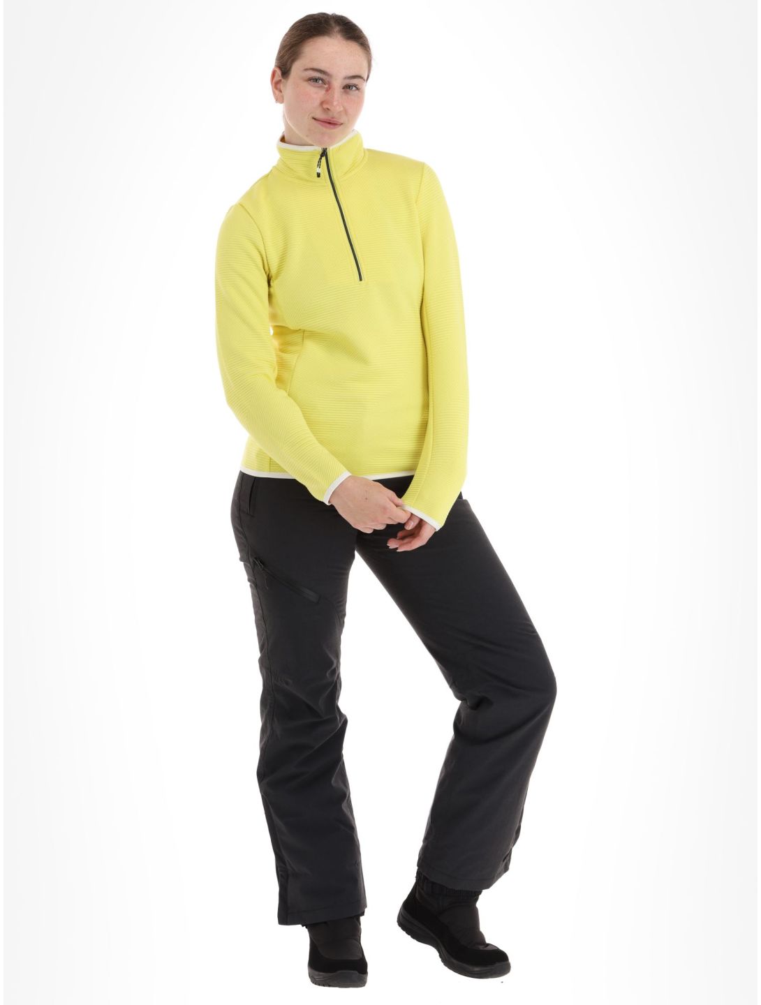 Icepeak, Evansdale bluza kobiety Light Yellow żółty 
