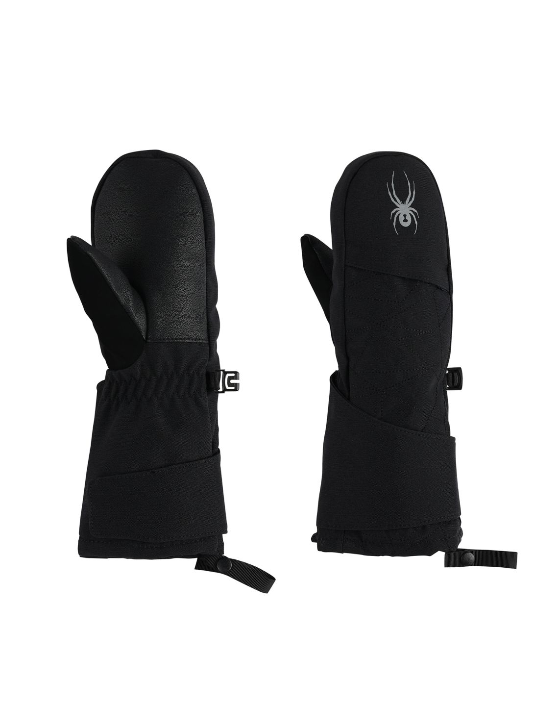 Spyder, Toddler Cubby rękawiczki dzieci Black czarny 