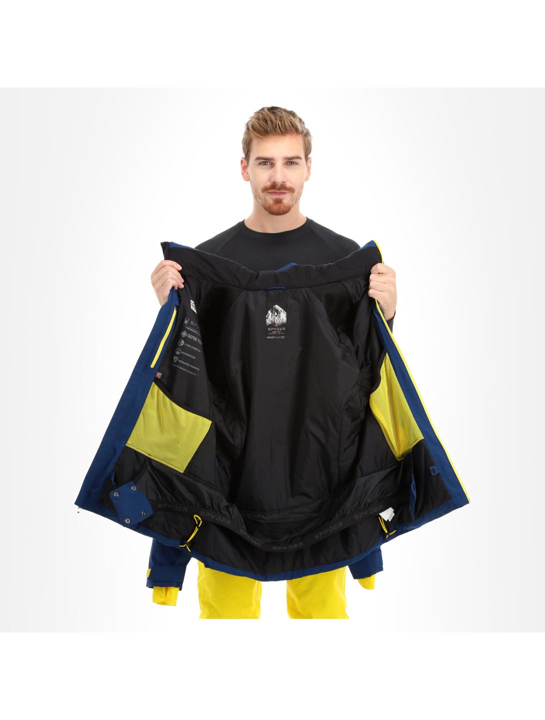 Spyder, Tripoint GTX kurtka narciarska mężczyźni abyss niebieski