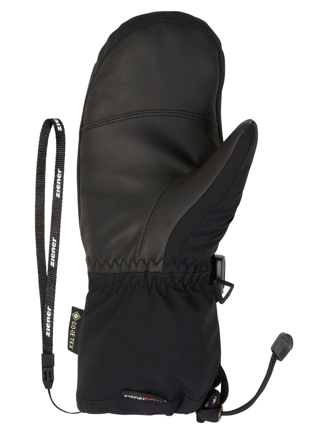 Ziener, Lanic-Z GTX Gore Plus Warm rękawiczki dzieci Black czarny 