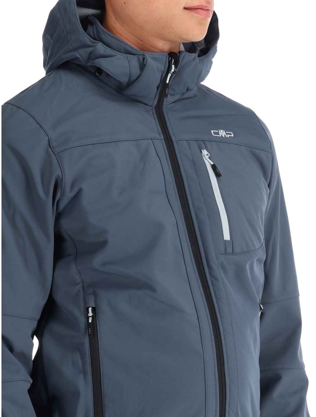CMP, 3A01787N kurtka softshell mężczyźni Titanio - Alluminio szary 
