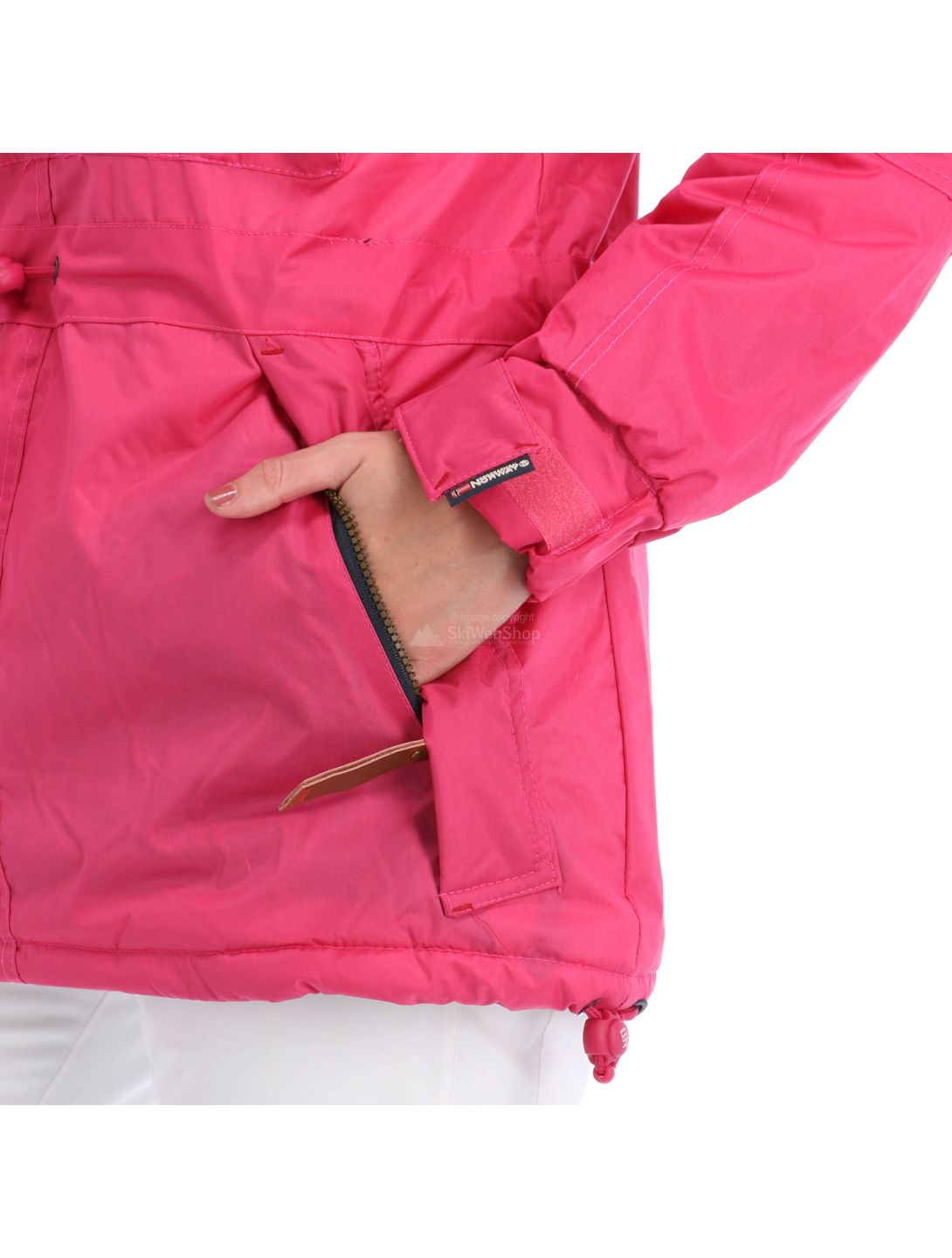 Geographical Norway, Boomera new 056, kurtka zimowa, kobiety, fuschia różowy
