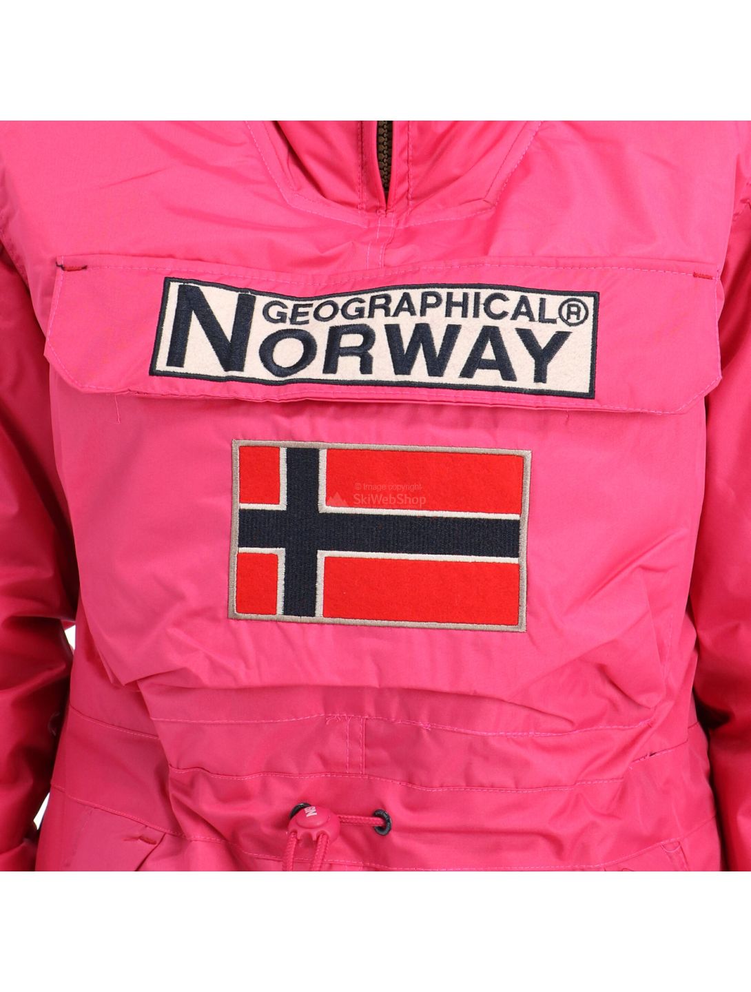 Geographical Norway, Boomera new 056, kurtka zimowa, kobiety, fuschia różowy