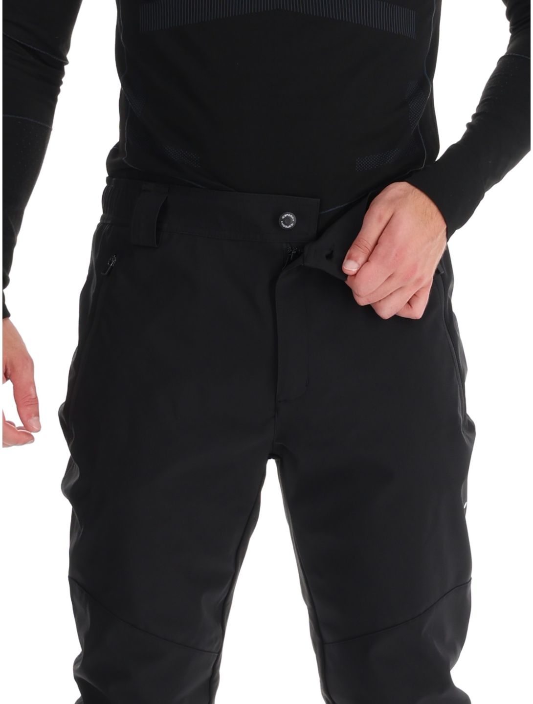 Icepeak, Dorr spodnie softshell mężczyźni Basic Black czarny 