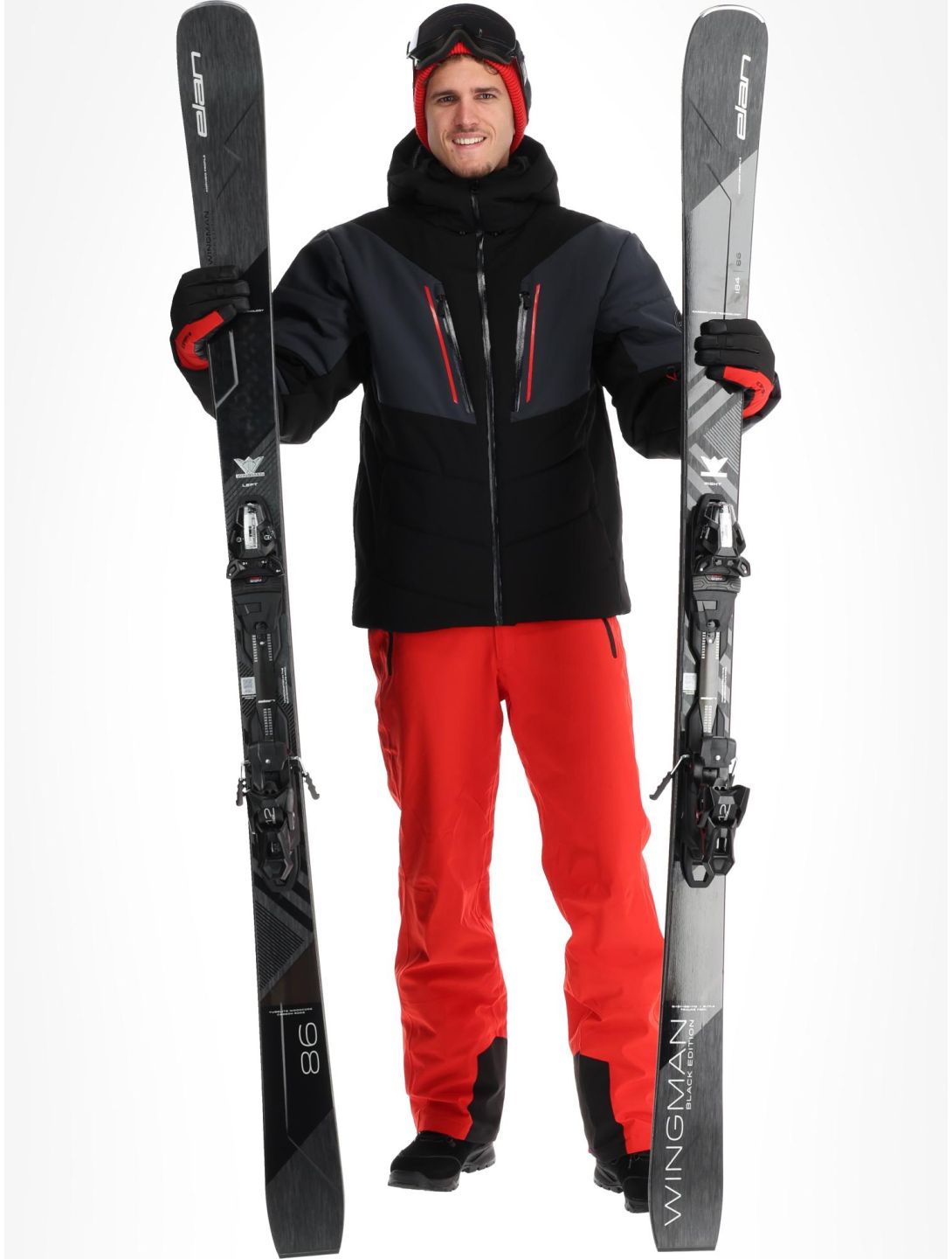 Icepeak, Earlville kurtka narciarska mężczyźni Basic Black czarny 