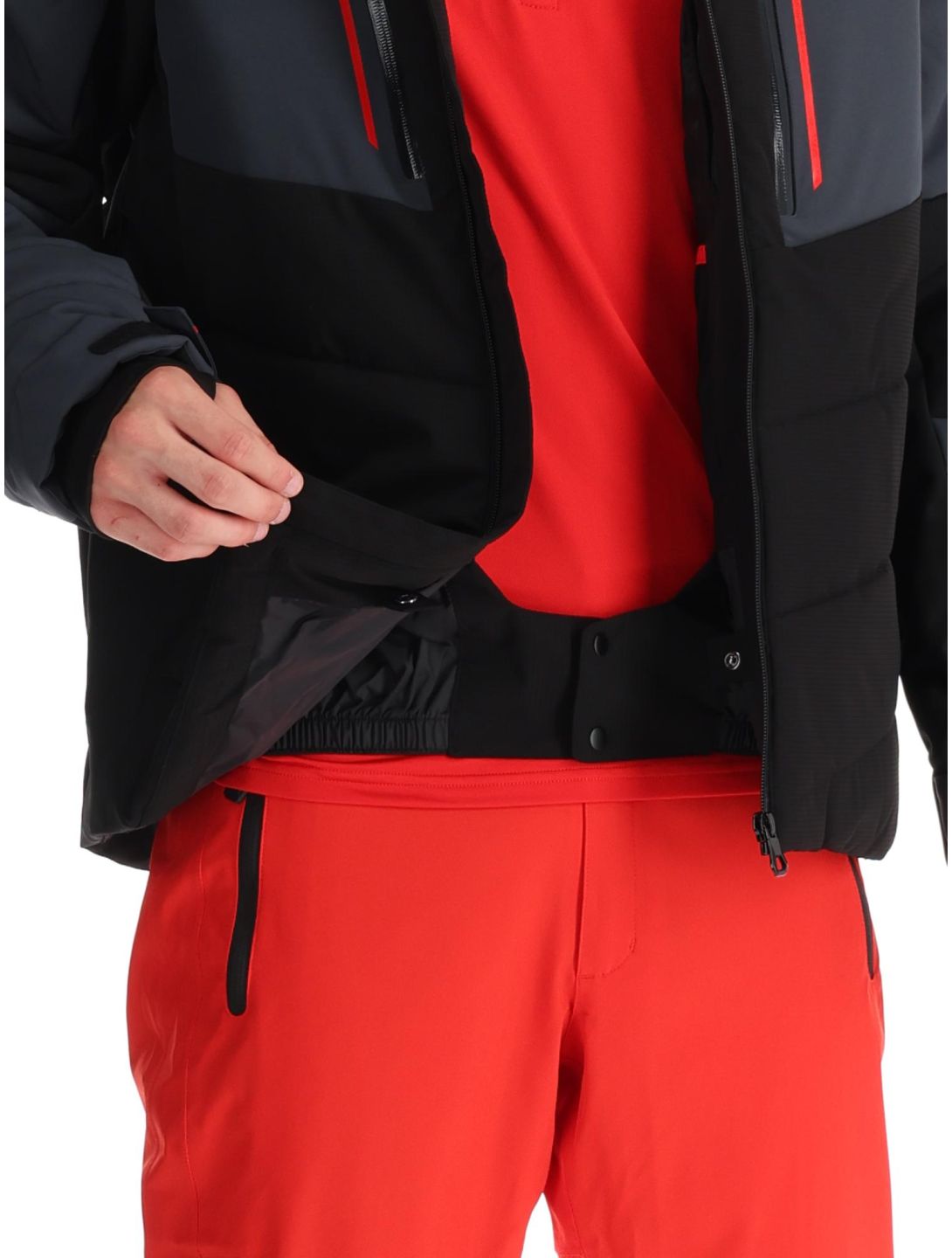 Icepeak, Earlville kurtka narciarska mężczyźni Basic Black czarny 