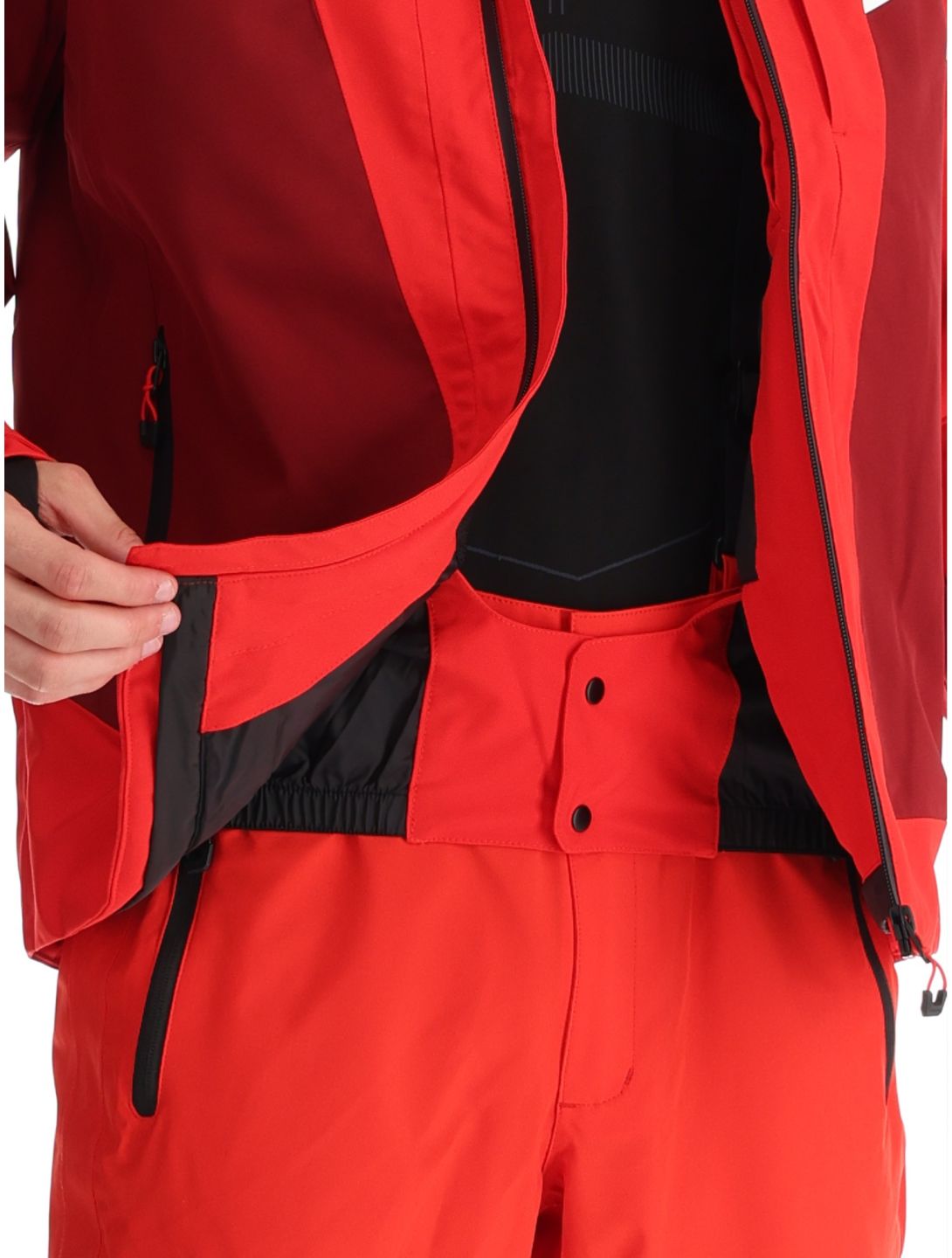 Icepeak, Fircrest kurtka narciarska mężczyźni Coral-Red czerwony 