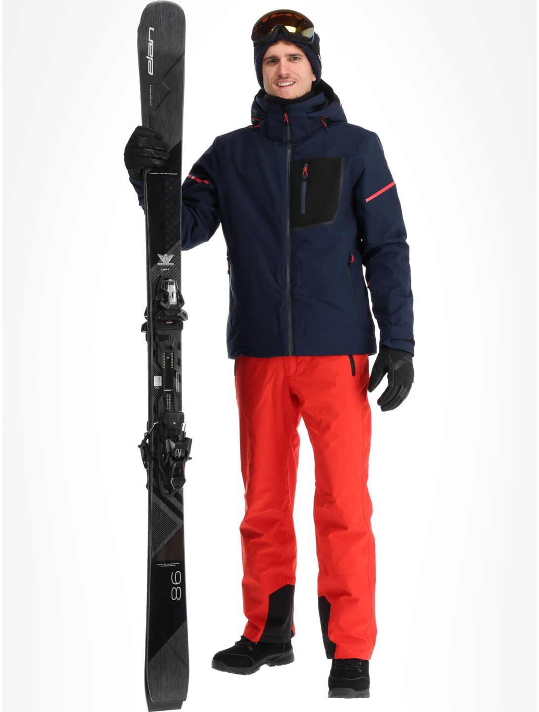 Icepeak, Frisco kurtka narciarska mężczyźni Blue niebieski 