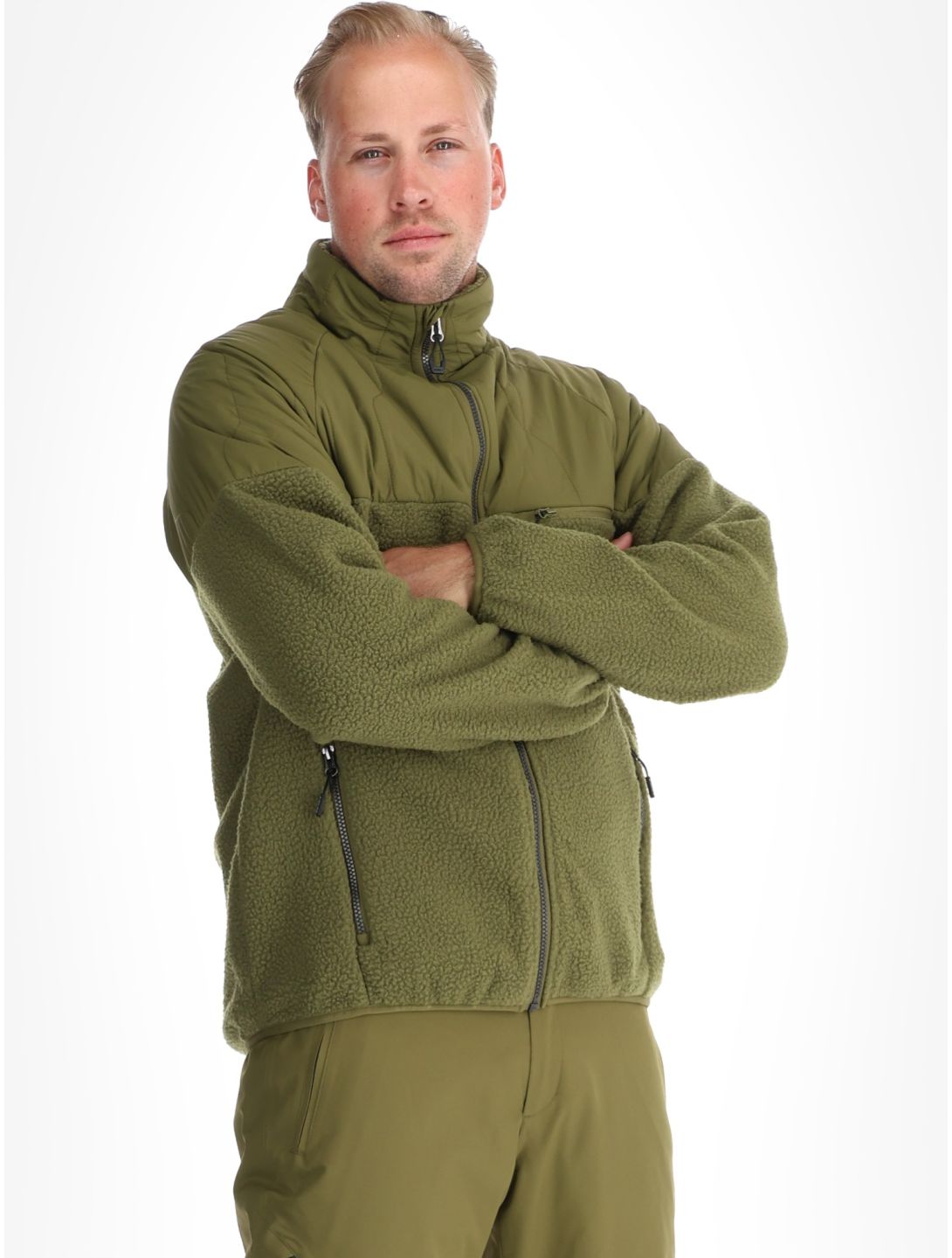 Icepeak, Manton kurtka puchowa mężczyźni Olive zielony 
