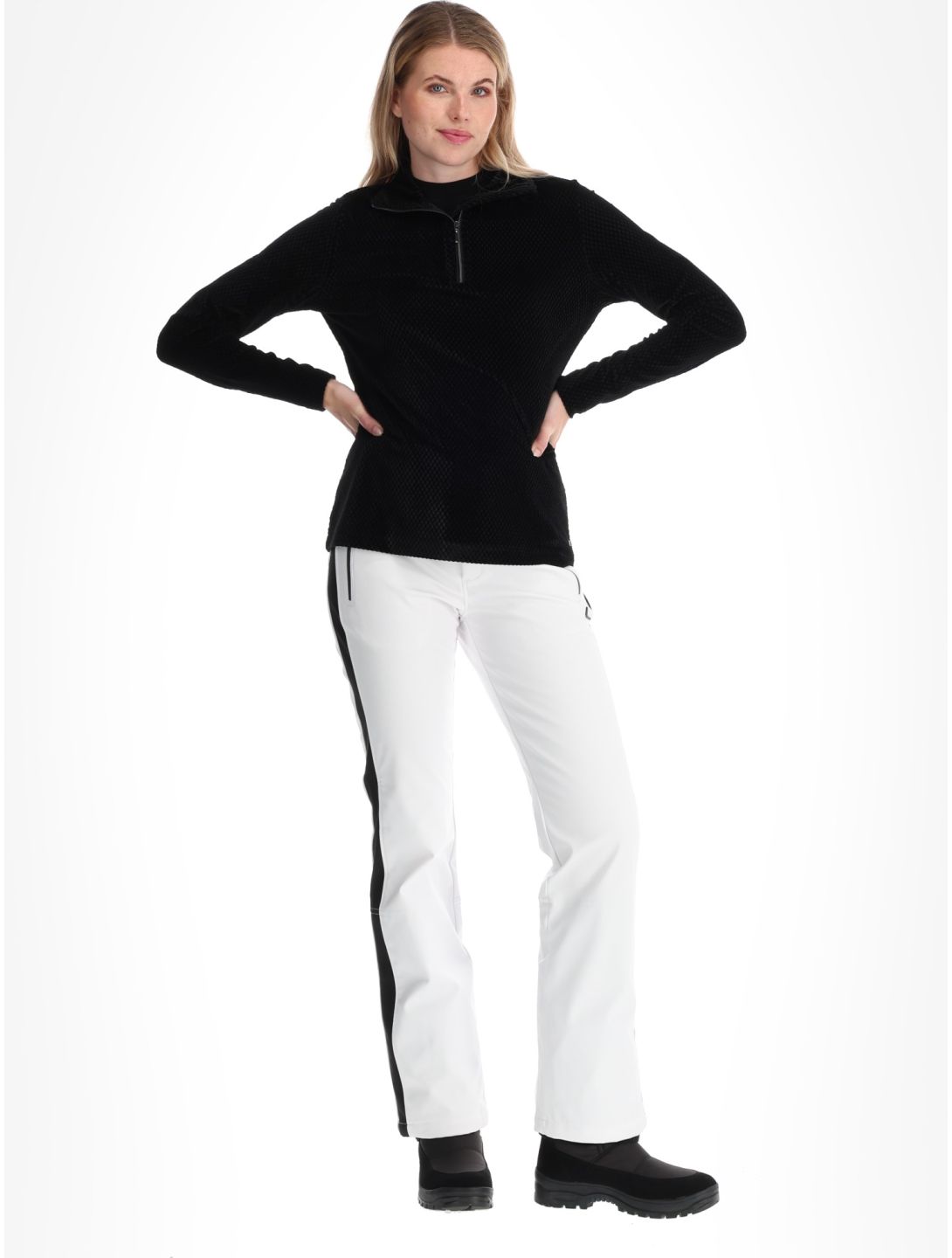 Luhta, Ahkiolahti bluza kobiety Basic Black czarny 