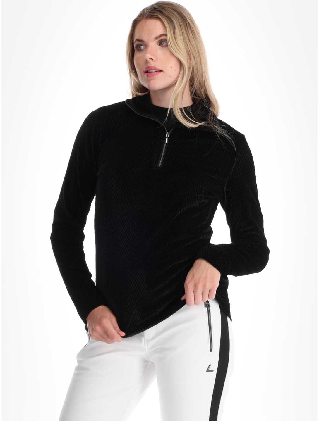 Luhta, Ahkiolahti bluza kobiety Basic Black czarny 