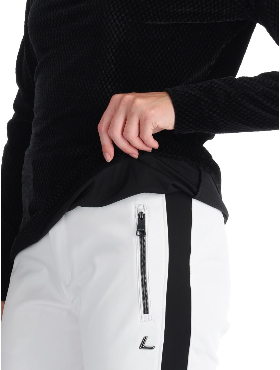Luhta, Ahkiolahti bluza kobiety Basic Black czarny 
