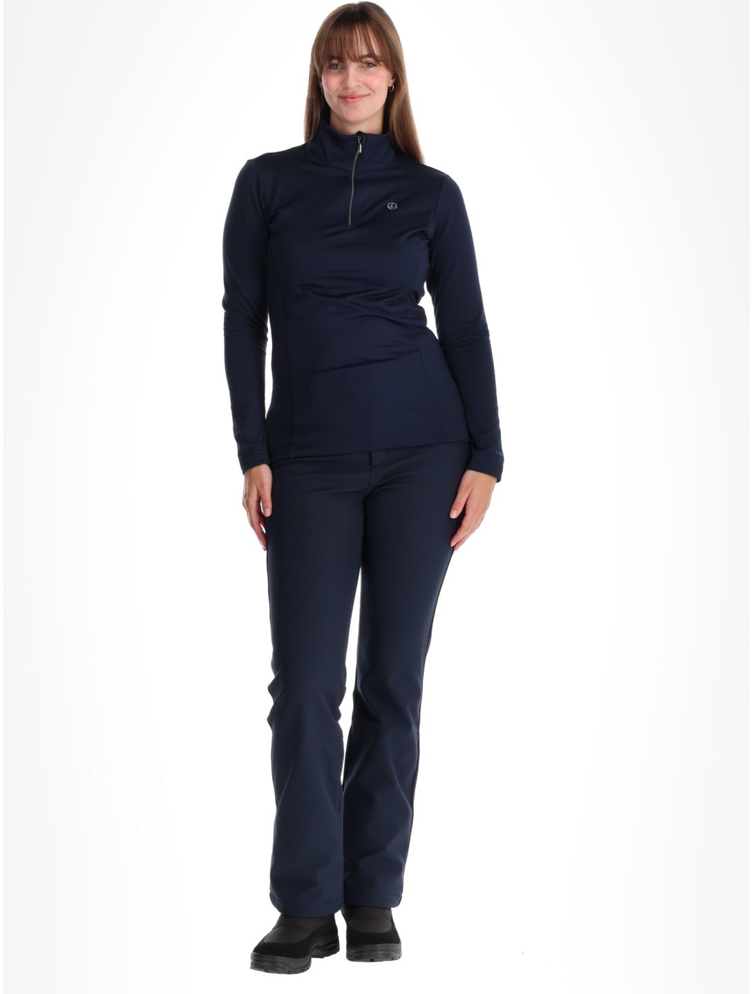 Luhta, Hailuoto bluza kobiety Dark Blue niebieski 