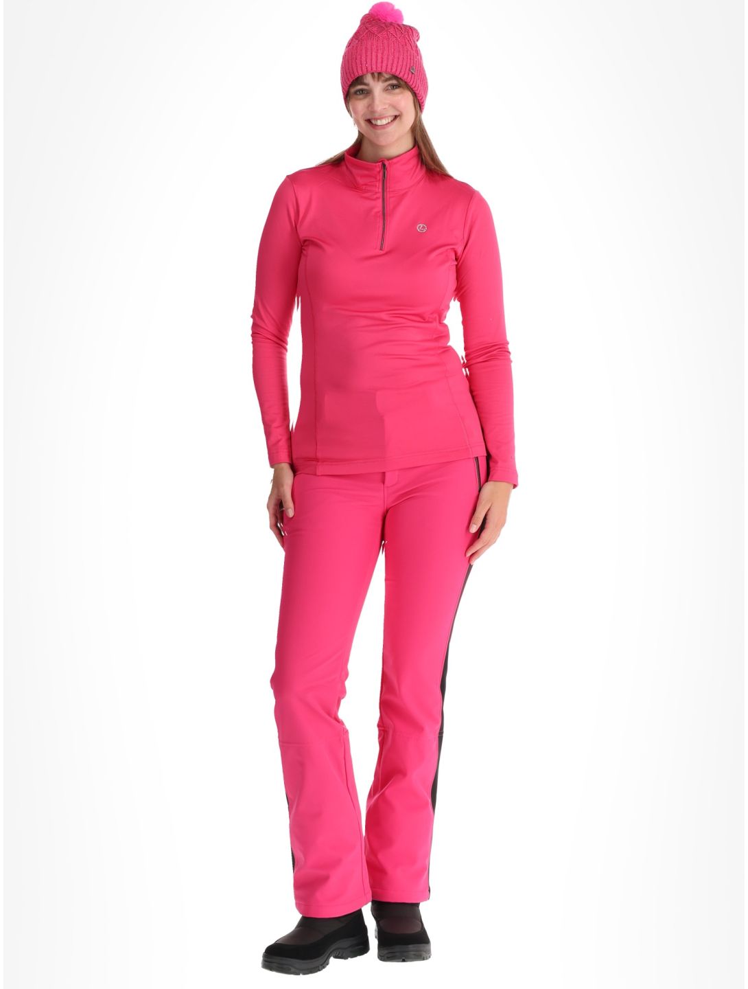 Luhta, Hailuoto bluza kobiety Raspberry czerwony 