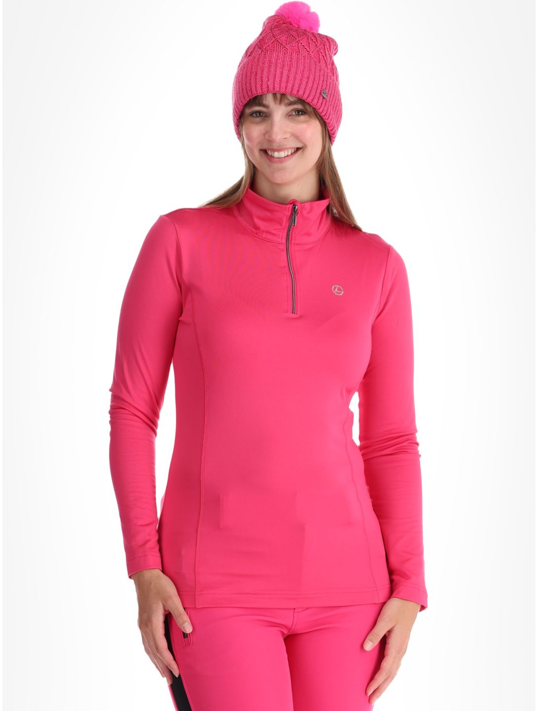 Luhta, Hailuoto bluza kobiety Raspberry czerwony 